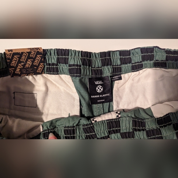 Vans range baggy tapered elastic waist jogger pants men's size M - Picture 6 of 10